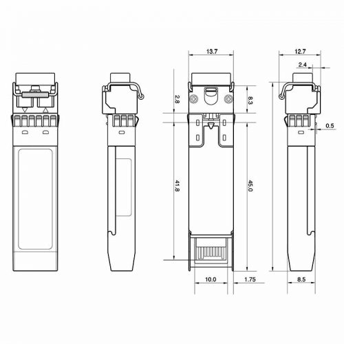 Integra Optics DW6061-SFP-120K-IO