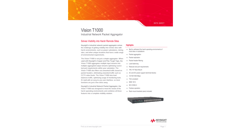 Tempest-Keysight-Vision-t1000